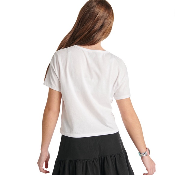 NWT Justice Girls Short Sleeve Everyday Faves Boxy T-Shirt, Sizes small 7/8 - Picture 2 of 11